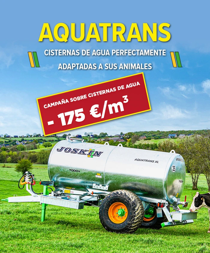 ¡Elija la cisterna de agua ideal para sus animales!