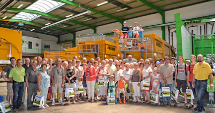 Visit of the Famenne-Ardenne farmers' association