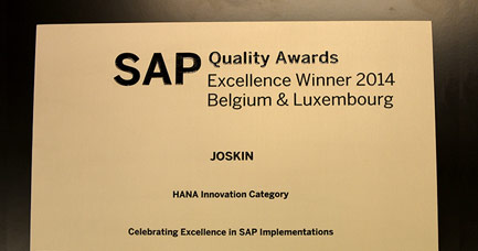 SAP Quality Awards excellence