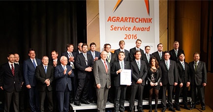 JOSKIN-Vertriebspartner TCA (Technik Center Alpen) erhält Service-Award der Zeitschrift Agrartechnik