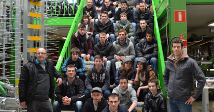 Visit of Students from Rouillon's high school